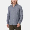 Tentree M Hemp Button Front Shirt -ModeHuis Verkoopwinkel 2210004203309 010 nl