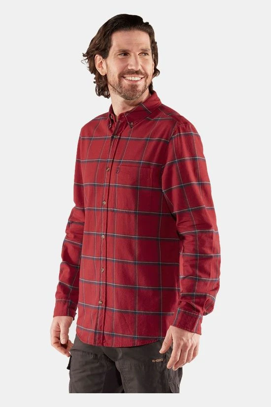 FJÄLLRÄVEN Övik Comfort Flannel Shirt 4 FJÄLLRÄVEN Övik Comfort Flannel Shirt - Afbeelding 2