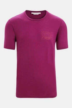 Icebreaker Tech Lite II Mountain Sunset T-shirt -ModeHuis Verkoopwinkel b12bac0607 9292 06 nl